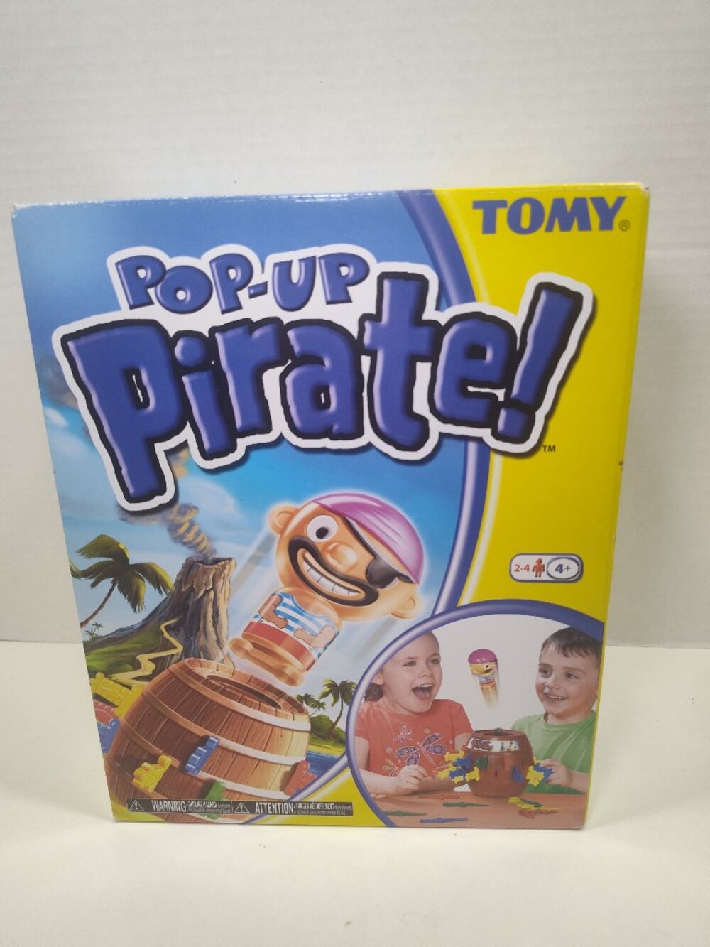 Vintage Tomy Pop Up Pirate Game Complete In Box Working 100% Complete